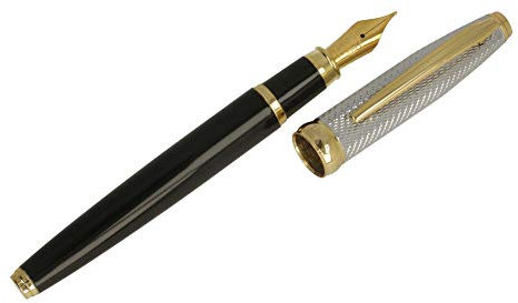 Lindauer Füller, Füllfederhalter, F900 Royales Design, Hochwertige Feder Made in Germany: 1.5