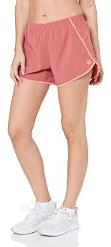 Wilson Damen, Competition Woven 3, 5in Shorts Berry, Orange, M Oberbekleidung, M