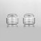 Denghui-ec, 2 Pezzi di Ricambio Serbatoio di Vetro Grasso per Eleaf Melo 3 Mini/ELLO Duro/I Solo S-Trasparente, Niente Tabacco o nicotina (Bundle : Eleaf Melo 3 Mini, Color : Clear)