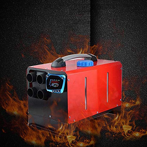 Braveking Diesel Luftheizung Air Standheizung, mit LCD-Display Und Fernbedienung für LKW, Boot, PKW-Anhänger, Wohnmobile, Wohnwagen,4 Holes,12V
