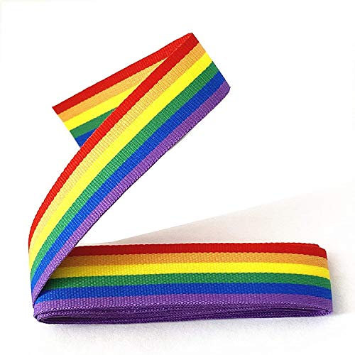 Durabol Cinta Bandera de Arcoiris Orgullo Gay LGBT 1m x 1.5cm