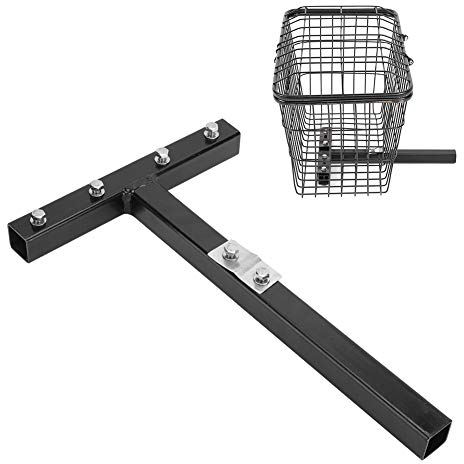 Mobility Scooter Korb Halterung, Korbhalterung für Elektromobil, Heckhalterung mit professioneller Herstellung für Elektromobil, 32x21cm(Korb nicht im Lieferumfang enthalten)