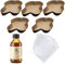 Kit Stampo per Colomba (5x750gr) + Aroma per Colombe Fraccaro (1x100 ml) + Sacchetto (5pz) - Realizza le tue Colombe Preferite direttamente in casa tua (Kit x Stampi + Aromi + Sacchetti)