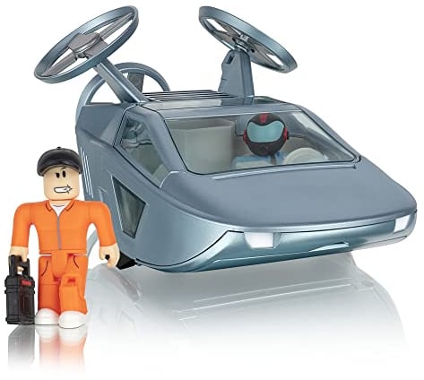 Roblox Action Collection Fahrzeug Jailbreak: Drohne [enthält exklusiven virtuellen Gegenstand], Mehrfarbig, (ROB0600)