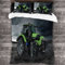 Proxiceen Traktor Bettwäsche Set, Farm Machine Boy Bettbezug Und Kissenbezug, Jugendzimmer Bettwäsche, Pflegeleicht Bettwäsche (A1,135x200cm + 2 * 50x75cm)