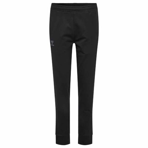 hummel Herren Hmloffgrid Cotton Wo Casual Pants, Jet Black/Forged Iron, XS EU