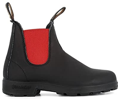 Blundstone Stivali Chelsea 508 in Pelle Rossa Nera 3