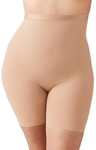 Wacoal womens Hourglass Shape Revelation Hi Waist Thigh Shaper, Praline, XXL