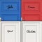 Party to Be Plaque de Porte pour Chambre Toilette Cuisine Bureau Prénom Personnalisé en Acrylique Auto - Adhésif