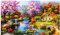 Rubye Diamond Painting Erwachsene Kinder [Mega Landschaft] - Diamond Painting Bilder - Diamant Painting - DIY Bilder - Full Diamant Bilder Set – Wall, Room, Home Decoration (90 cm x 40 cm)