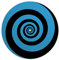Next Ferry - Slipmat - Spirale blau - Plattenspieler Matte aus Filz - Slipmats für Dj's - Plattentellerauflage für alle Plattenspieler Turntables - gedruckt in Deutschland