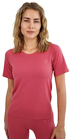 STARK SOUL Sport Shirt Damen Kurzarm Seamless - Racer - Laufshirt, div. Farben, Größen XS-S, M-L, XL-XXL