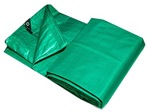 Verdickte Plane für den Außenbereich, Überdachung, Pavillon, Dach, Sonnenschutz, LKW-Schatten (Farbe: Grün, Größe: 2 m x 2 m)