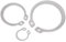 SYDARSYN 20mm Anelli Elastici E-Clip Anelli di Sicurezza Esterni in Acciaio Inox Anello di Sicurezza (40 Pezzi)