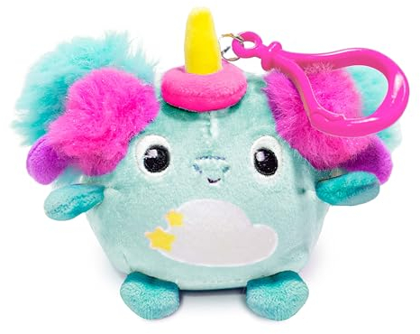 SquishPets Keychain - Kuscheltier Dolly , Plüschschaf Plüschtier in einem Schlüsselanhänger 6 cm