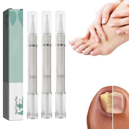 Naturals Health Pen - Bálsamo de uñas para hongos en las uñas, 3 unidades