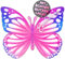 VULAVA 12x GLITZER Schmetterling EINLADUNGSKARTEN KINDERGEBURTSTAG Mädchen Junge - die Butterfly PARTY Karten sind die Schmetterling EINLADUNG Kinder Jungen GEBURTSTAG Pferde GEBURTSTAGSPARTY Unicorn
