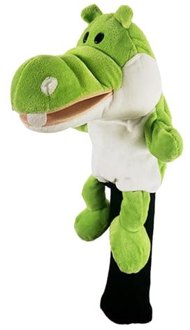 Dranng Golfschlägerhauben Tier – Golfschlägerhauben aus Plüsch | schöne lustige und funktionale Abdeckungen mit Tier-Design, perfekte Passform und sichere Golfschlägerabdeckungen, passend für 1