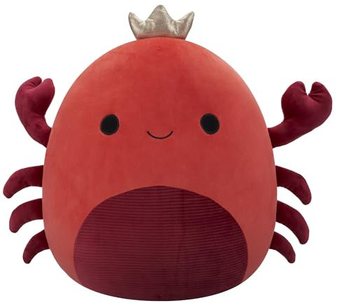 Squishmallows SQCR06528 - Georgios die Krabbe 40 cm, offizielles Kelly Toys Plüsch, superweiches Kuscheltier