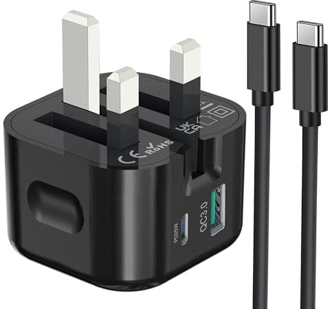 Samsung Fast Charger,25W Samsung Charger Cable Fast Charge and Plug USB Type C PPS Super Charging for Galaxy S25/S24/S23/S22/S21/S20/S20fe/S10/A06/A05S/A16/A15/A14/A13/A23/A24/A33/A34/A35/A53/A54/A55