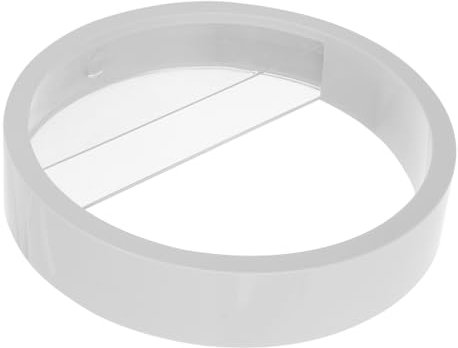 ibasenice Pot De Fleurs Mural Jardinière Murale Ronde Planteur Vase à Fleur Jardinière e D'intérieur Jardinière e De Forme Ronde Vase à Fleurs Suspendu Blanche