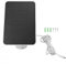 Panneau Solaire de Caméra de sécurité, Chargeur Solaire 4W IP65 avec Support Réglable à 360 Degrés, Silicium Monocristallin, adapté à Arlo pour L'anneau pour les Clignotements et