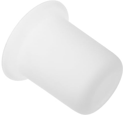 HOODANCOS Soporte para Escobilla Vidrio Esmerilado Base Antideslizante para Organizador Multifuncional para Baños y Sanitarios