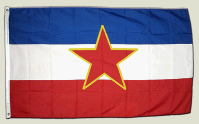 Digni® Drapeau Yougoslavie Ancien 90 x 150 cm