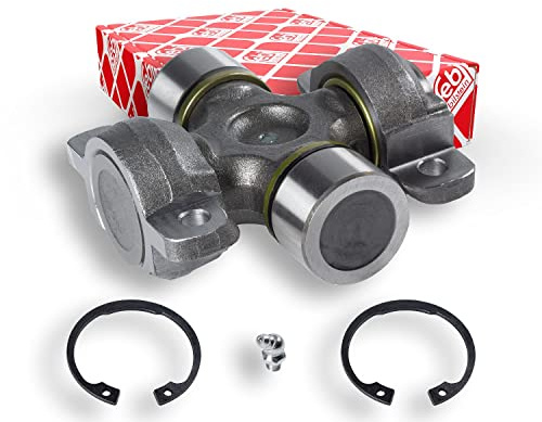 febi bilstein 09921 Universal Joint for propshaft, with grease nipple, pack of one