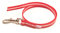 Julius-K9, 216IDC-L-R-1, IDC Lumino Leine phosphoreszierend, 19mm*1 m, ohne Schlaufe, Rot