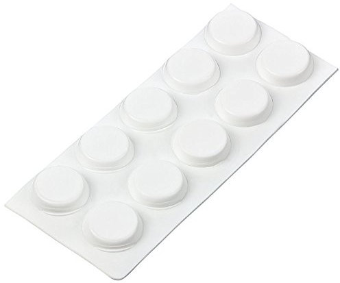 haggiy Elastikpuffer selbstklebend - rund 13 mm, Höhe: 4,0 mm, weiß (20 Stk.)