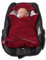 HOBEA-Germany – Einschlagdecke Fußsack für die Babyschale Sommer, Farben Sommerdecken:Bordeauxrot mit Blättern