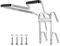 Shoze Universal Ladder Stand-Off V-Shaped Downpipe - Ladder Accessory, Easy Use