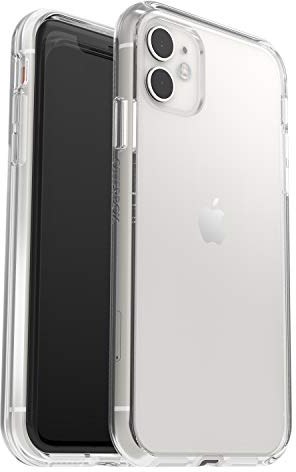 OtterBox Sleek Series Case for iPhone 11, Shockproof, Drop proof, Ultra-Slim, Protective Thin Case, Tested to Military Standard, Clear, No Retail Packaging