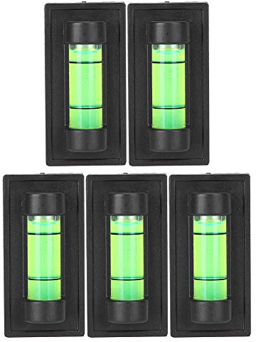 MAGT Wasserwaage, 5 Stück Mini Wasserwaage Kunststoff Quadratische Präzision Wasserwaage Digitalkameras Zubehör