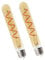 BANGSHUO 2er Edison Retro Vintage Röhrenglühlampen T30 185mm E27 4W(40w Halogenlampe ersetzen) Warmweiß 2700K Lange Röhre 400LM T30 Filament LED-Lampen E27 Bernsteinglas Nicht dimmbar 220-240V