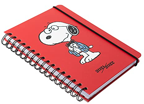 Grupo Erik Snoopy Schulplaner - Ringbuch Kalender 2021 2022 - Terminkalender 2021 2022 Wochenübersicht