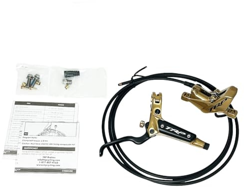 DHR EVO MTB-Bremse – rechter Hebel – 1900 mm Schlauch – Gold
