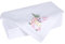 UniQloth Osterservietten – Set mit 6 Osterservietten aus Baumwolle – weich, langlebig, waschbar – perfekte Urlaubsservietten 45,7 x 45,7 cm bestickt – Stoffservietten Osterhase