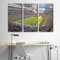 American Football Team Leinwand Wandkunst AT&T Stadion Gemälde Sport Match Drucke auf Leinwand Moderne Kunstwerke Bilder für Wohnzimmer Männer Jungen Schlafzimmer Wanddekoration Giclée gerahmt fertig