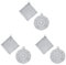 Cleaner , 6 Pieces Cleaner, , Dutch Oven Cleaner, Grill Cleaning Tools for Grill Pans or Woks