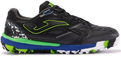 Joma Baskets de Football Turf pour Homme, Noir, 44 EU