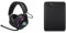 JBL Quantum 910 Over-Ear Gaming Kopfhörer & WD Elements Portable Externe Festplatte 5 TB (mobiler Speicher, USB 3.0-Schnittstelle, Plug-and-Play, für Windows formatiert) Schwarz