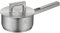 WMF Ultimate Cool Stielkasserolle 16cm mit Deckel, Kochtopf klein 1,4l, Milchtopf Induktion, Cromargan Edelstahl matt, unbeschichtet, Induktions Topf mit Innenskalierung, spülmaschinengeeignet