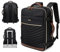 GOLF QUALITY Zaino Donna Zaino Per PC Portatile,Zaino per Laptop,Zaino Porta PC Impermeabile,Zaino per Computer Portatile 17.3 Pollici,Zaino Lavoro Donna per Scuola Viaggio,Nero