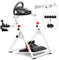 GTPLAYER Steering Wheel Stand for G25 G27 G29 G920 Foldable Racing Gaming Wheel Stand with Adjustable Height/Angle, Driving Simulator