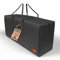2 Stück XL Aufbewahrungstaschen 85×55×35 cm – 164 l Robuste, faltbare Tragetasche mit Reißverschluss – Ideal für Kleidung, Bettwäsche, Umzug, Camping,Aufbewahrung und Umzug