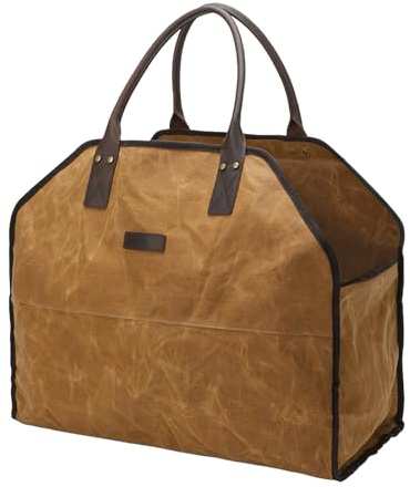 Tasche für Heizfeuer | Tasche für den Zeitungsträger wasserdicht | Zeitungsaufbewahrung von Holz in robustem Halt, Transporttasche für Grills, Camping, Trip Holiday Picknick