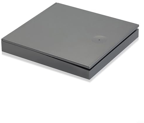 Interruttore da parete wireless RF 433 MHz, interruttore 1/2/3 gang 10A 110 V 220 V interruttore della luce con strisce fluorescenti trasmettitore per interni ed esterni (grigio1)