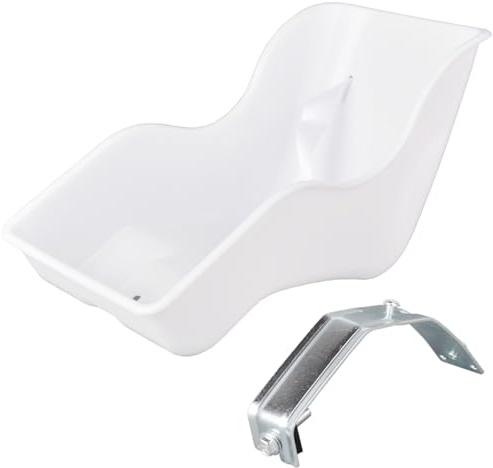 AwnsIMfreien Siège de vélo de poupée, Fixation siège vélo poupée pour bébé avec Support en métal, Accessoire Amusant pour Enfants Blanc, pour Filles